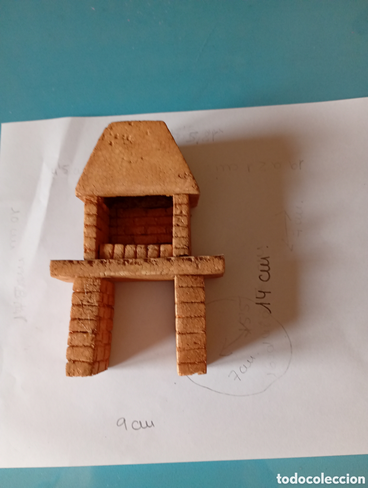 Casas de mu&ntilde;ecas: Barbacoa con le&ntilde;a en miniatura - Foto 5