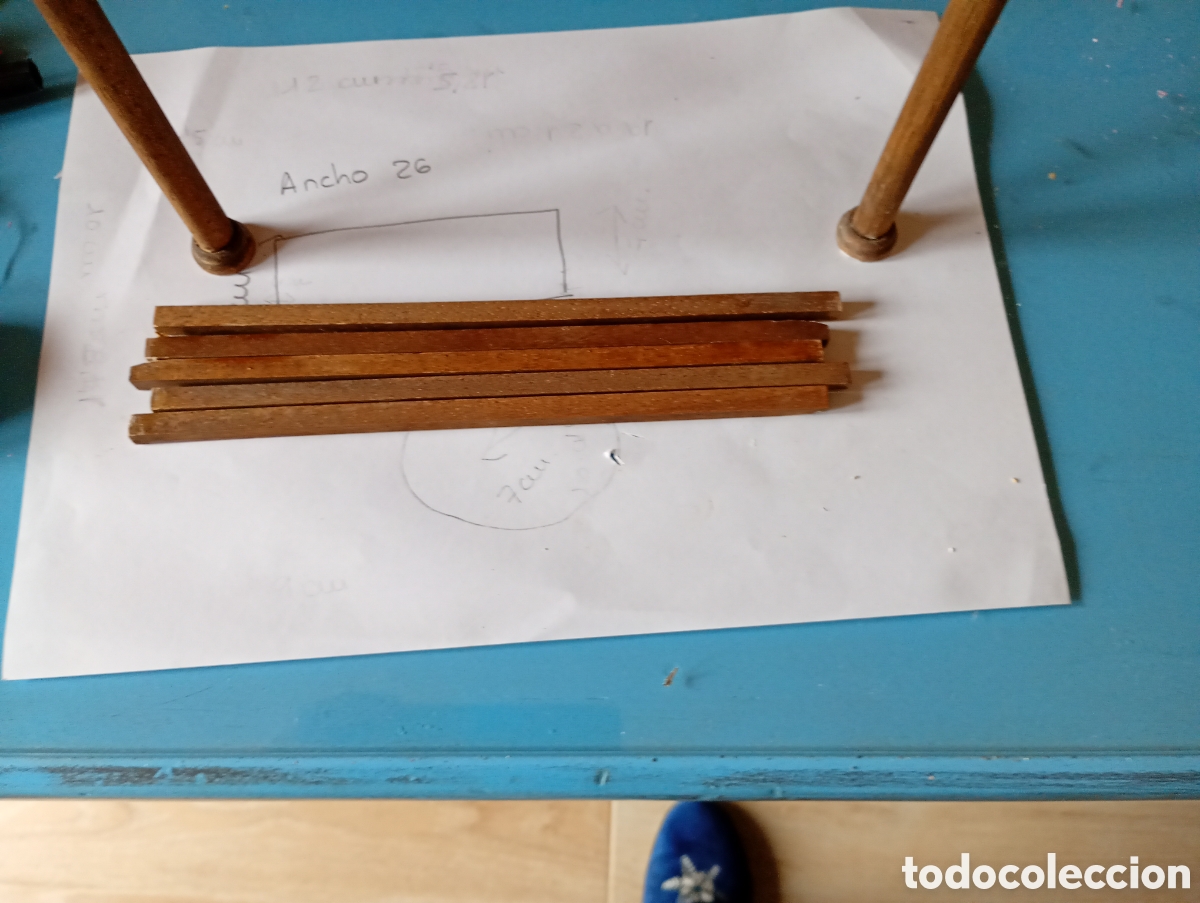 Casas de mu&ntilde;ecas: P&eacute;rgola de madera en miniatura - Foto 4