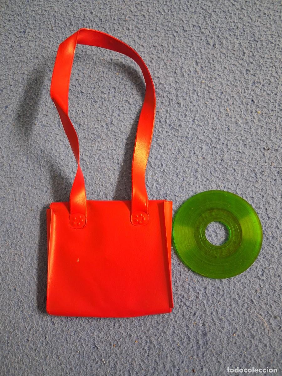 Casas de mu&ntilde;ecas: BOLSO MU&Ntilde;ECA TIPO NANCY GUARDA DISCOS . - Foto 3