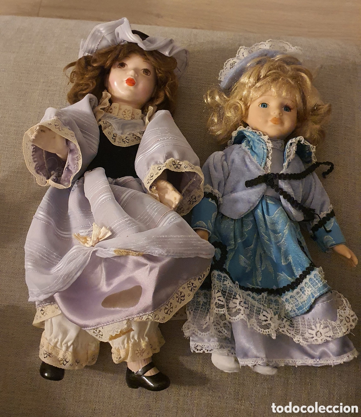 Casas de mu&ntilde;ecas: 2 Mu&ntilde;ecas de Porcelana - Foto 5