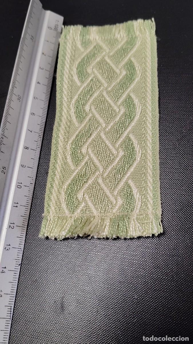 Casas de mu&ntilde;ecas: pie de cama casa de mu&ntilde;eca en verdes pastel - Foto 1