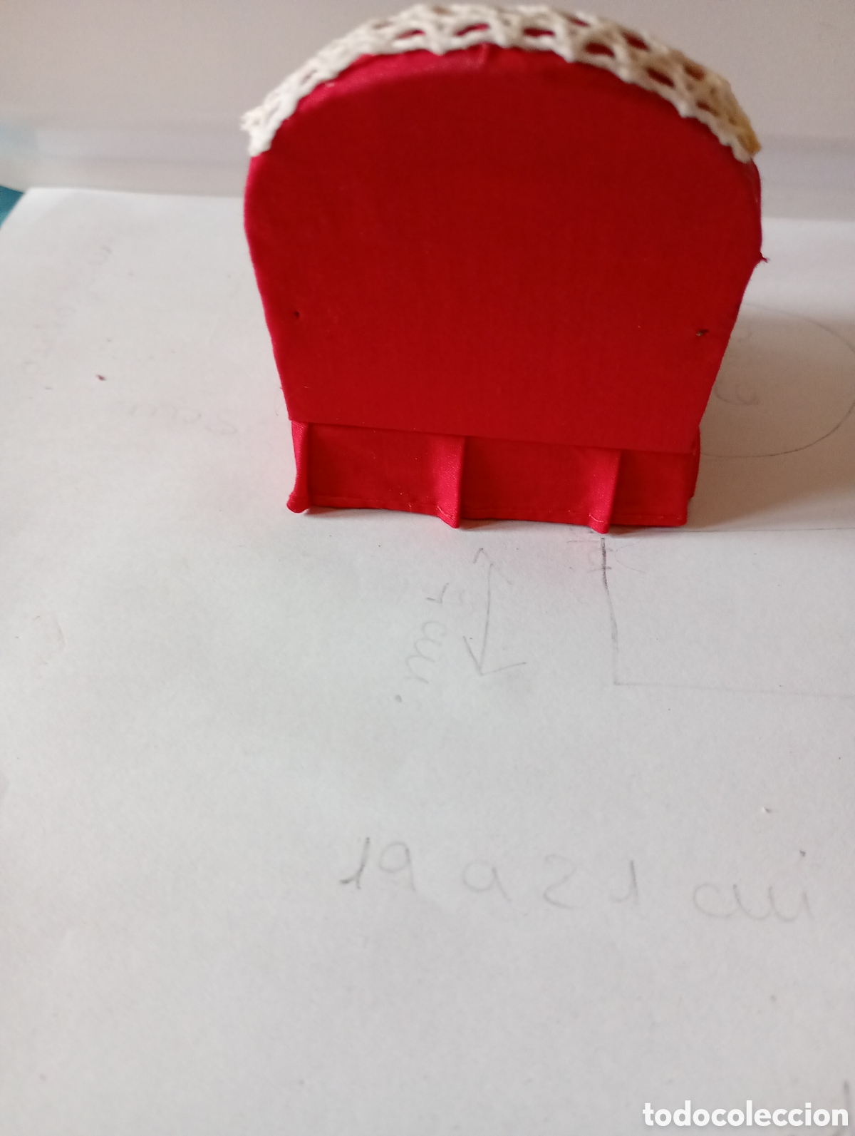 Casas de mu&ntilde;ecas: Sillon, butaca en miniatura - Foto 3