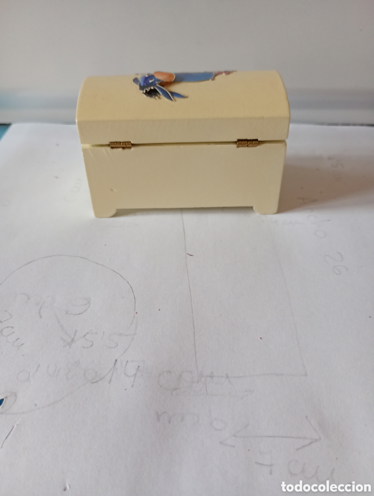 Casas de mu&ntilde;ecas: Ba&uacute;l,halc&oacute;n en miniatura - Foto 5