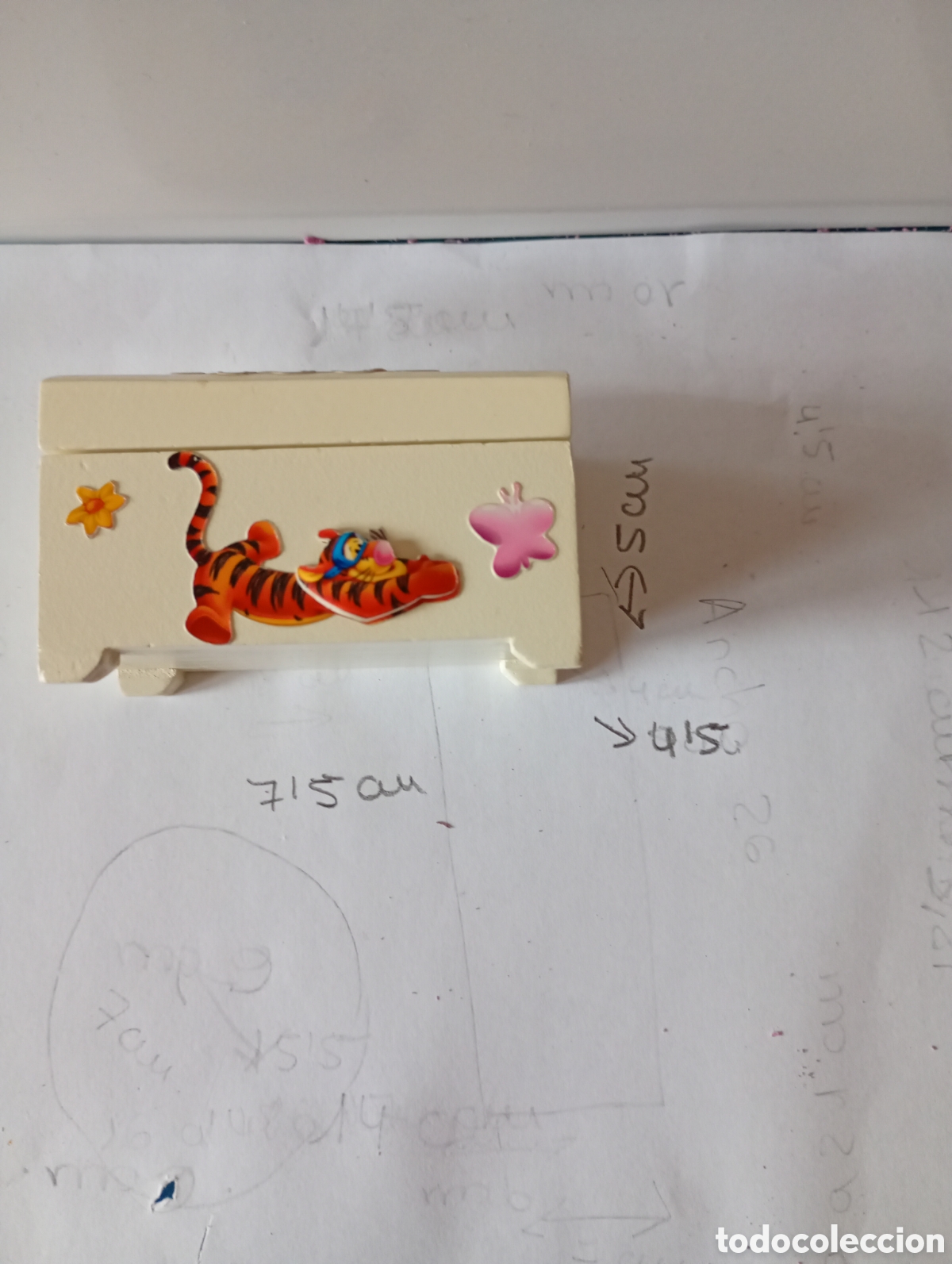 Casas de mu&ntilde;ecas: Ba&uacute;l,halc&oacute;n en miniatura - Foto 7