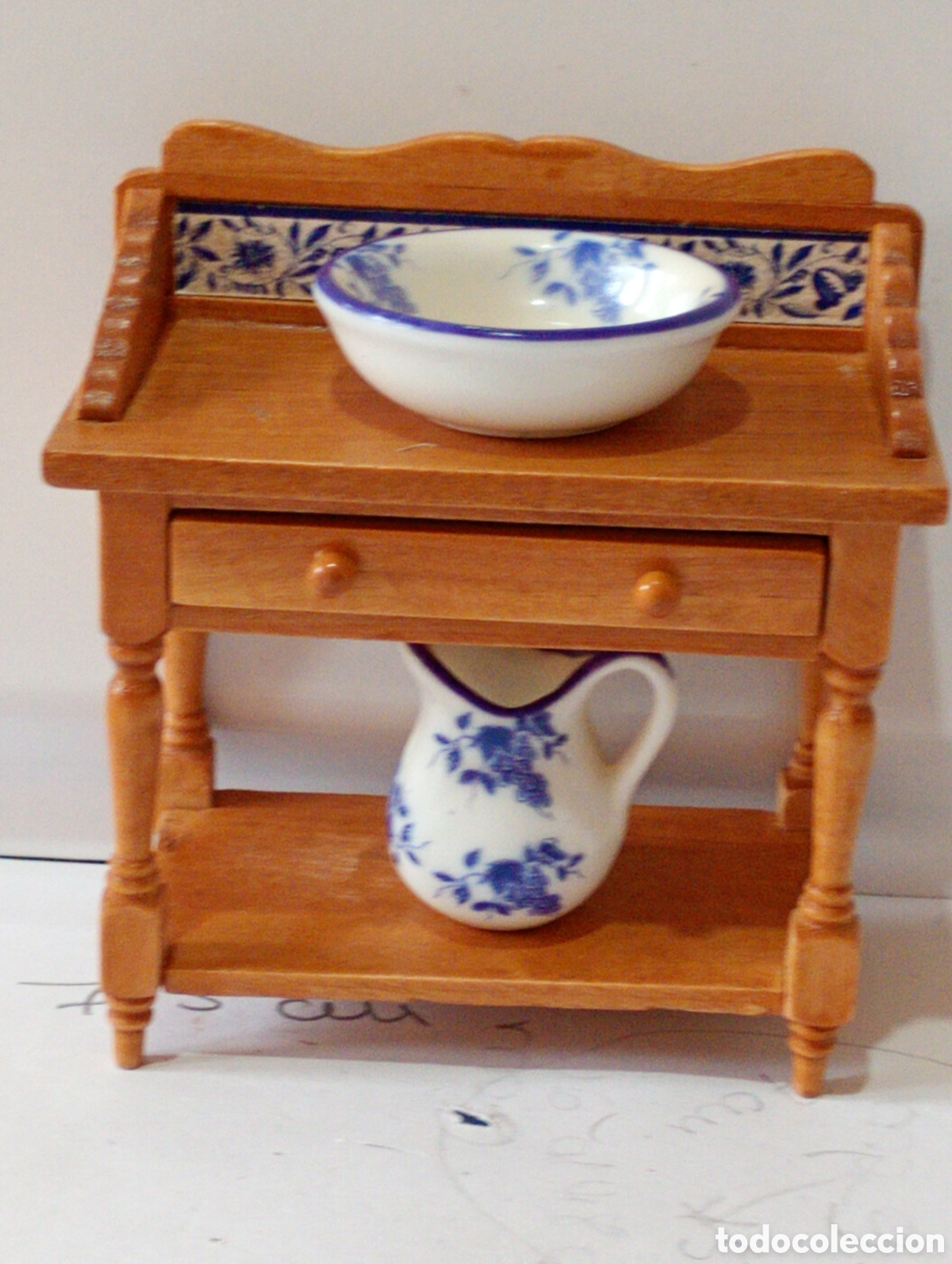 Casas de mu&ntilde;ecas: Mueble de ba&ntilde;o o cocina en miniatura - Foto 5