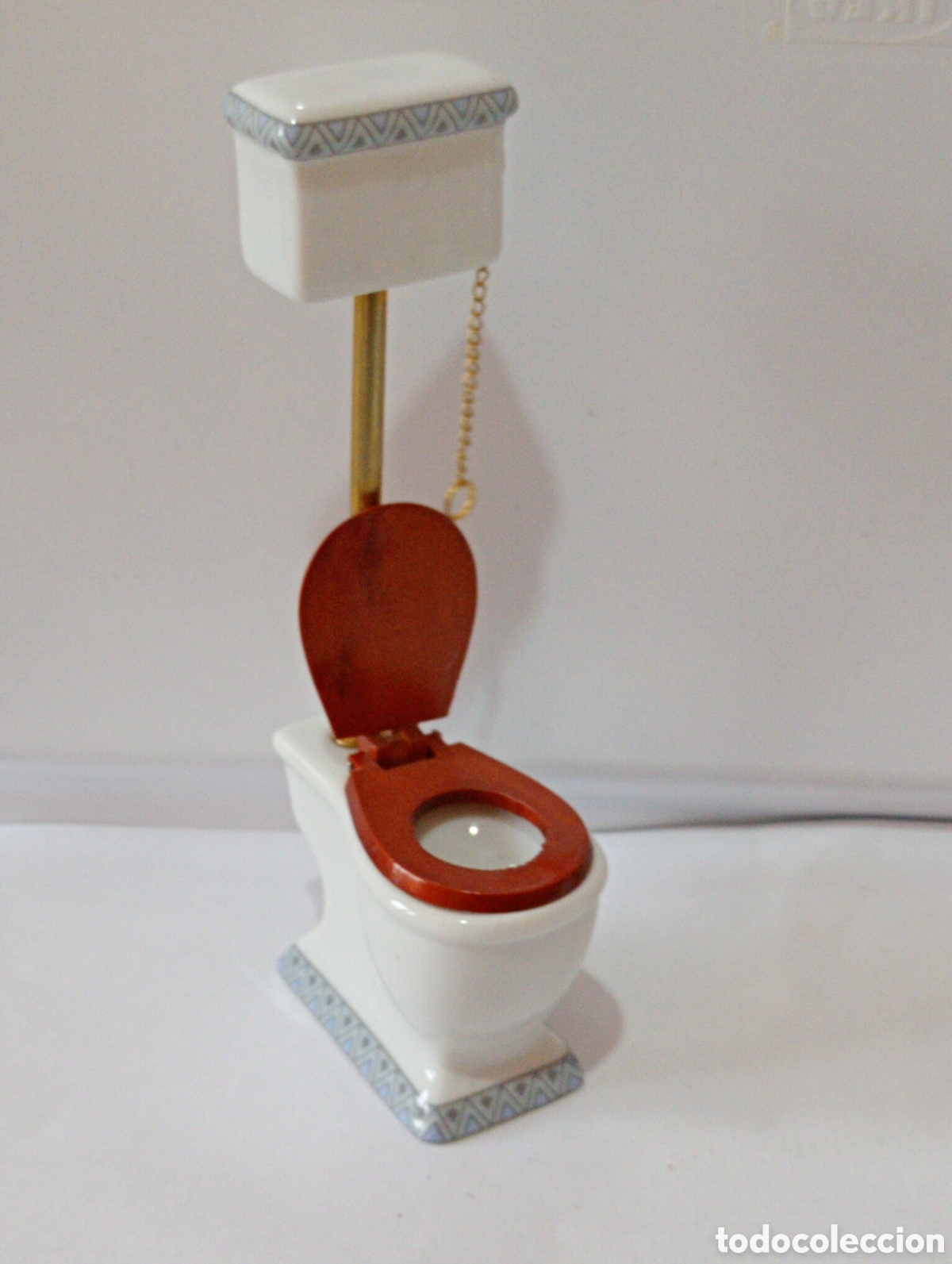 Casas de mu&ntilde;ecas: Ba&ntilde;era y bater en miniatura - Foto 2