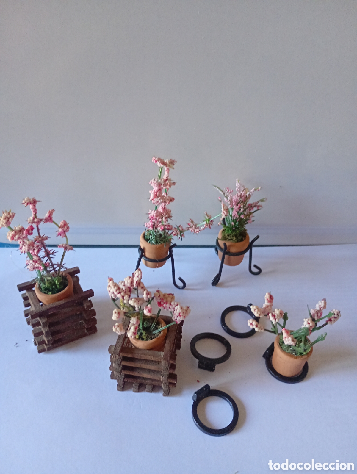 Casas de mu&ntilde;ecas: Adornos,maceteros para casa de mu&ntilde;ecas - Foto 1