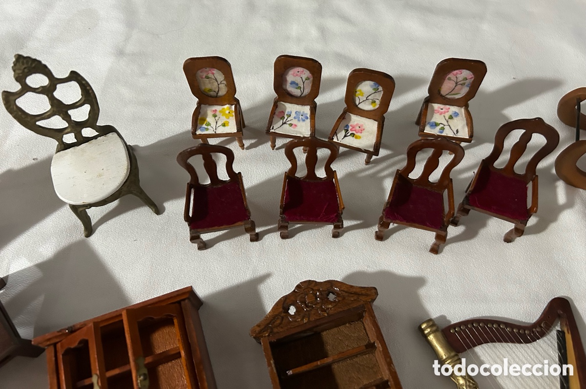 Casas de mu&ntilde;ecas: MINIATURAS DE TAMA&Ntilde;O Y MATERIALES VARIOS - Foto 3