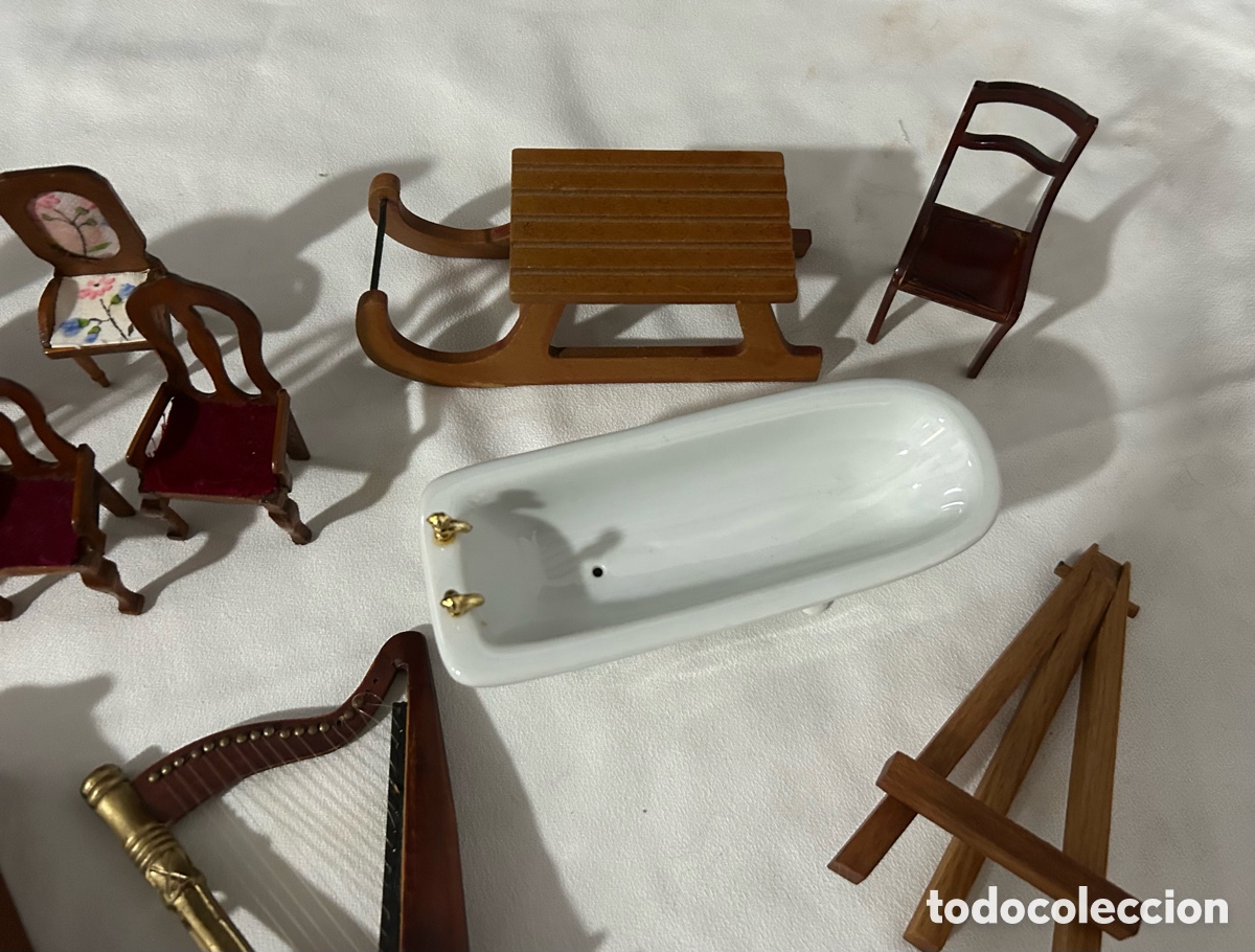 Casas de mu&ntilde;ecas: MINIATURAS DE TAMA&Ntilde;O Y MATERIALES VARIOS - Foto 4