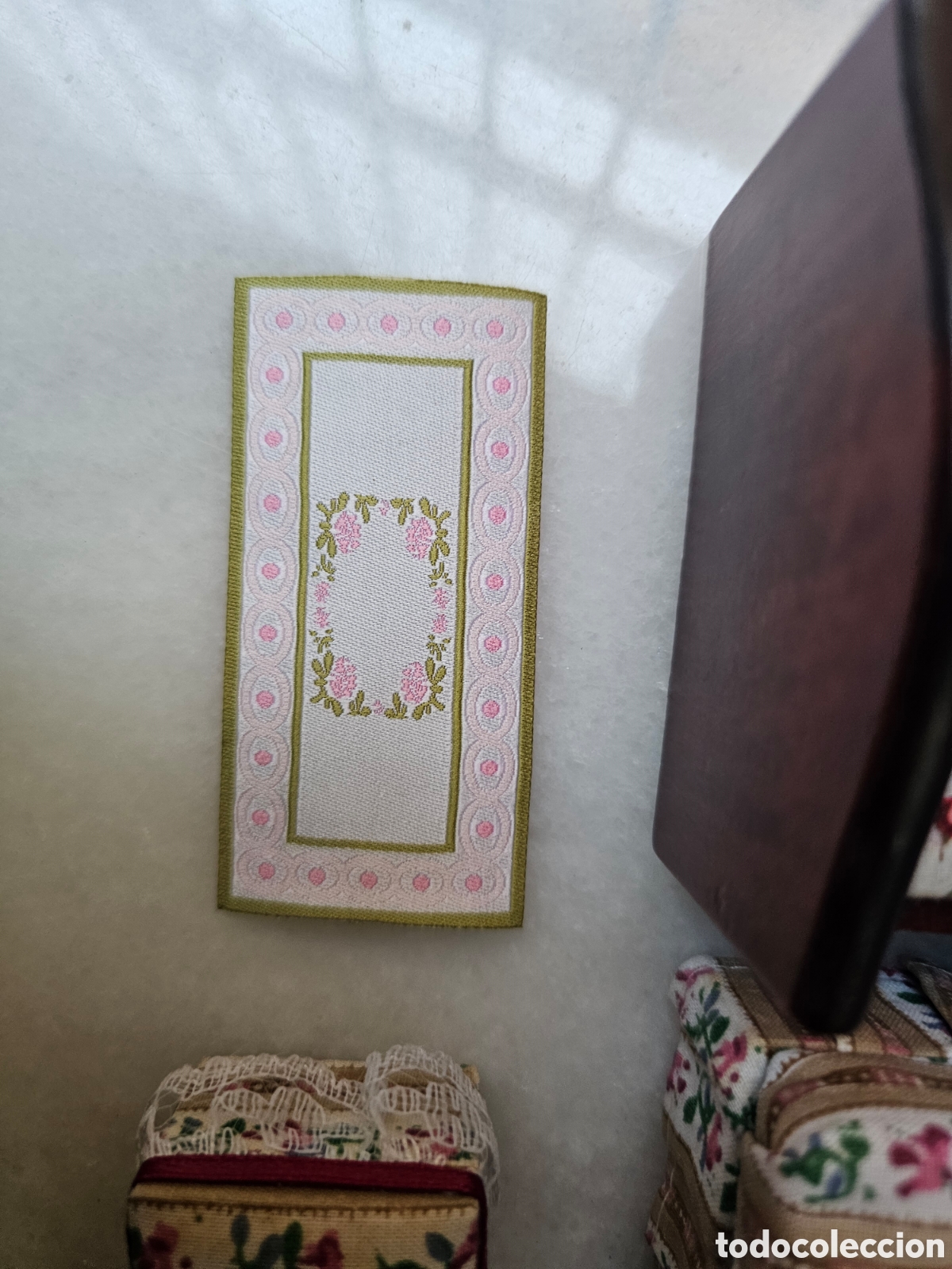 Casas de mu&ntilde;ecas: Lote dormitorio miniatura casa de mu&ntilde;ecas - Foto 3