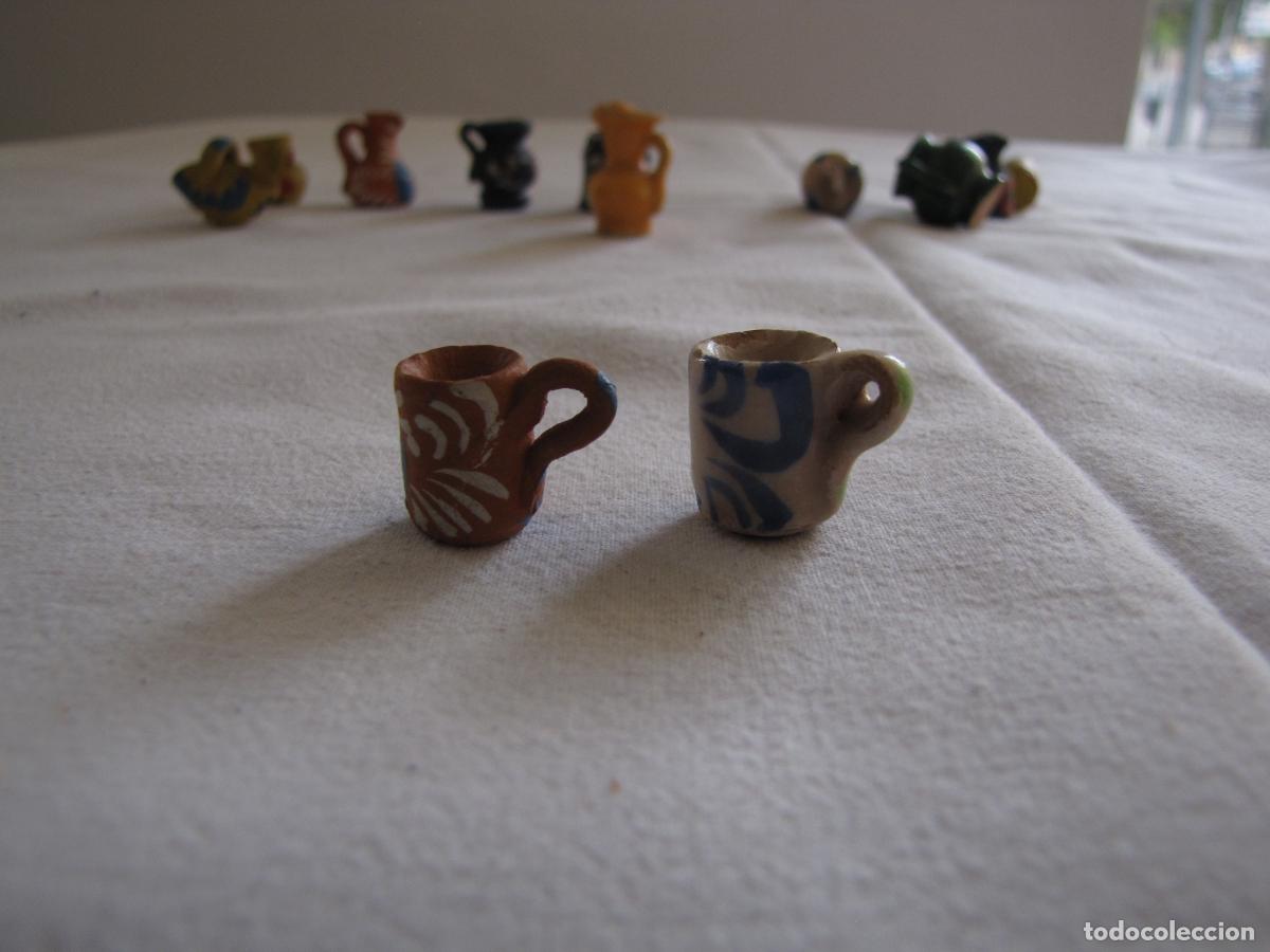 Casas de mu&ntilde;ecas: 86.- Colecci&oacute;n de 12 cer&aacute;micas en miniatura - Foto 6