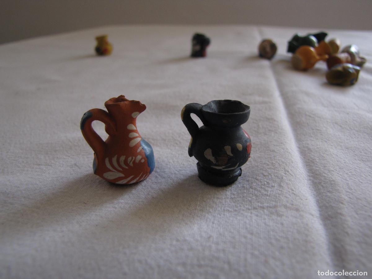 Casas de mu&ntilde;ecas: 86.- Colecci&oacute;n de 12 cer&aacute;micas en miniatura - Foto 8