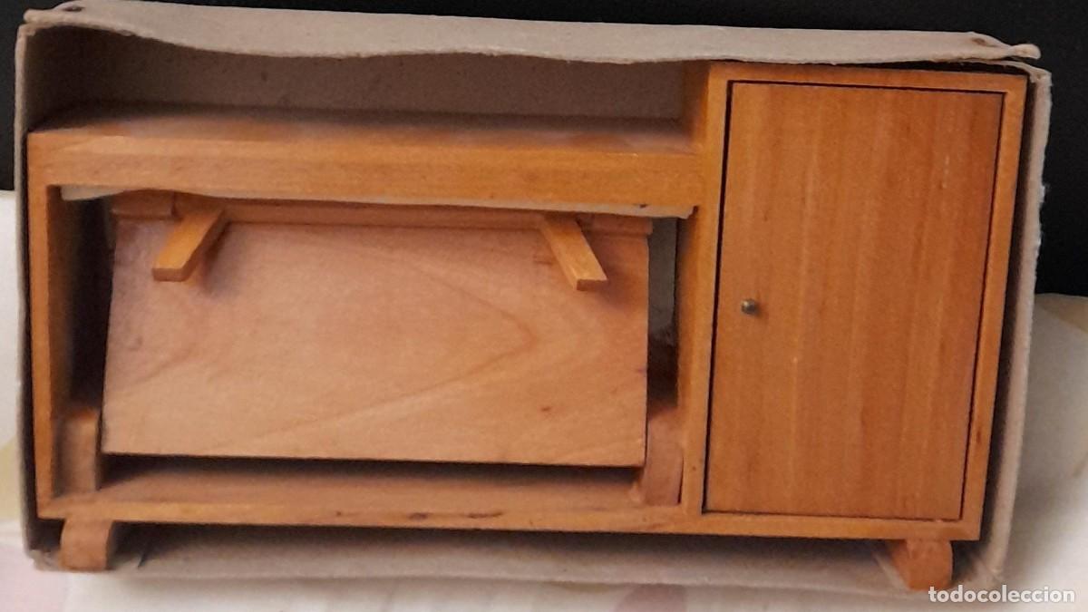 Casas de mu&ntilde;ecas: DORMITORIO PARA CASA DE MU&Ntilde;ECAS, DE MADERA - Foto 1