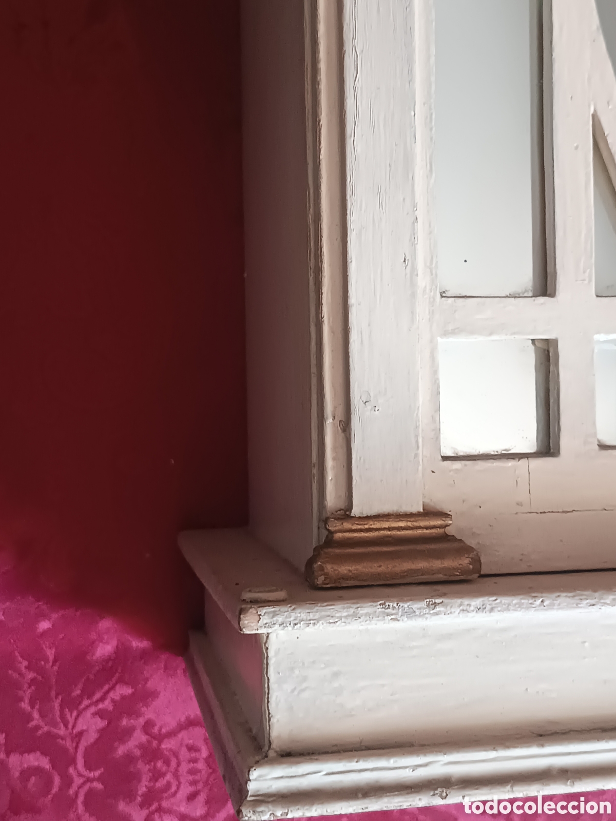 Casas de mu&ntilde;ecas: ARMARIO DE MU&Ntilde;ECAS VITRINA CAPILLA URNA - Foto 3
