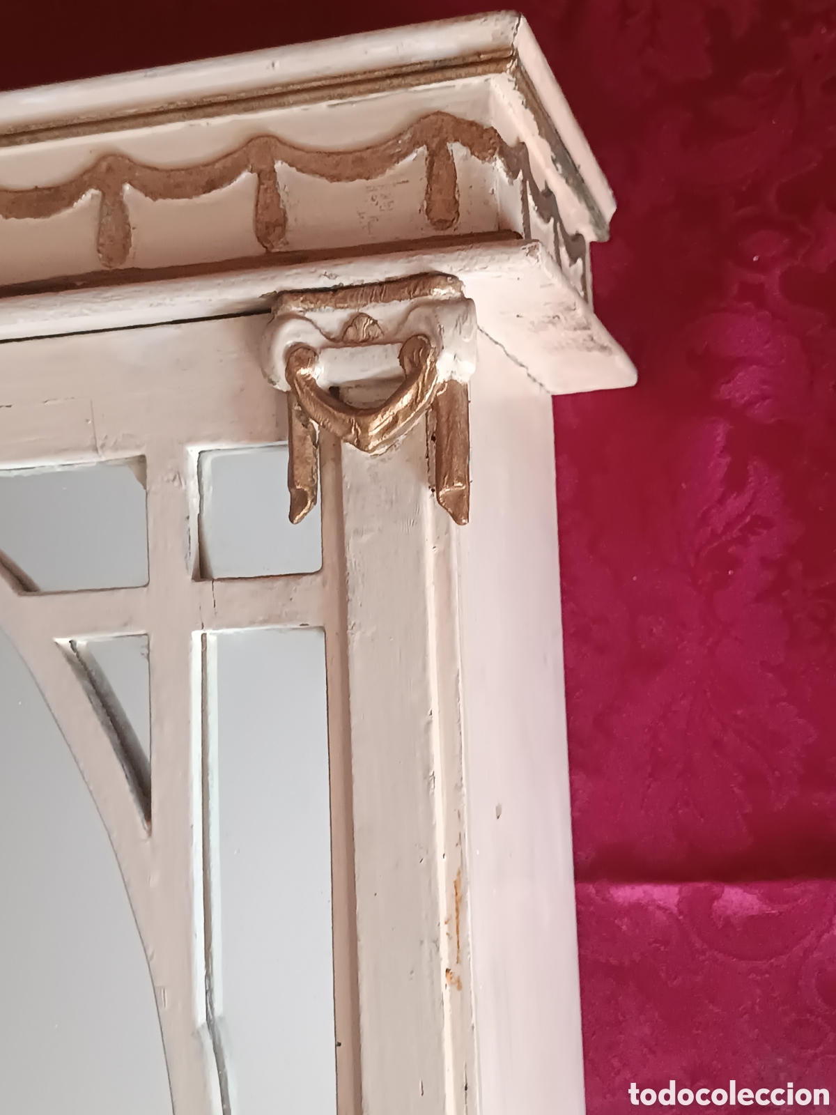 Casas de mu&ntilde;ecas: ARMARIO DE MU&Ntilde;ECAS VITRINA CAPILLA URNA - Foto 5