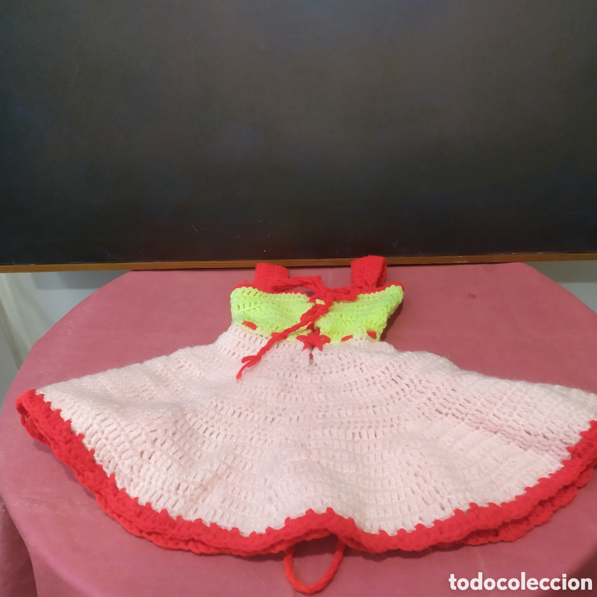 Casas de mu&ntilde;ecas: Bonito vestido de mu&ntilde;ecas - Foto 5