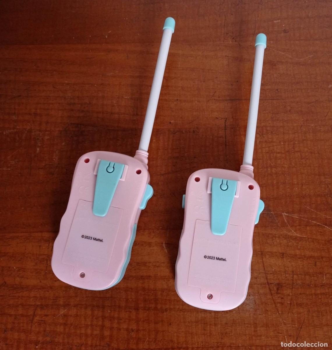 Casas de mu&ntilde;ecas: WALKIE TALKIE BARBIE. Funcionan. - Foto 2