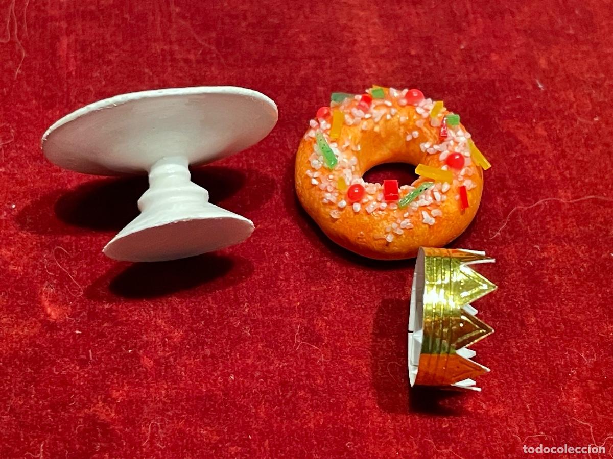 Casas de mu&ntilde;ecas: Rosc&oacute;n de Reyes en miniatura casa de mu&ntilde;ecas - Foto 3