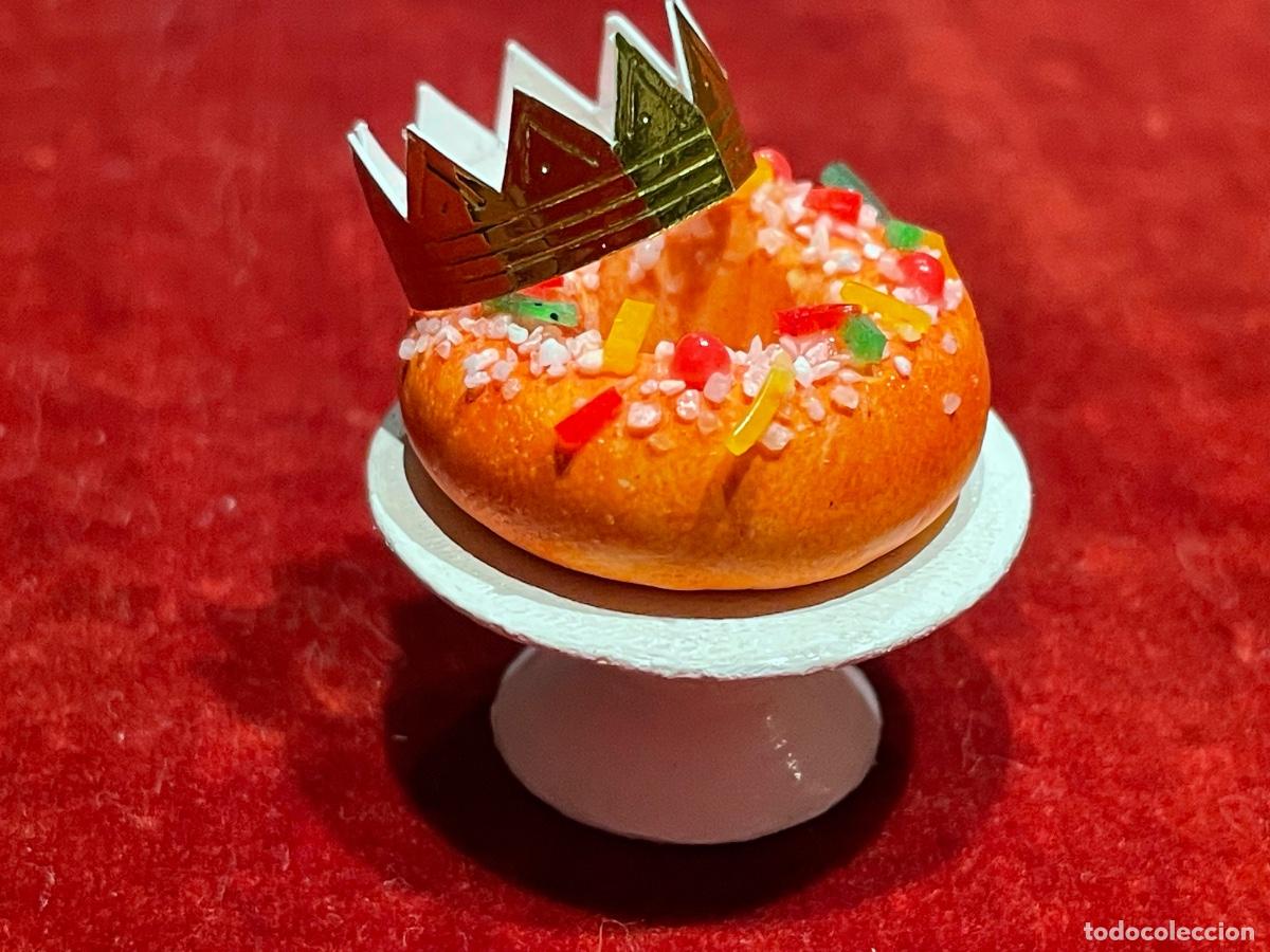 Casas de mu&ntilde;ecas: Rosc&oacute;n de Reyes en miniatura casa de mu&ntilde;ecas - Foto 4