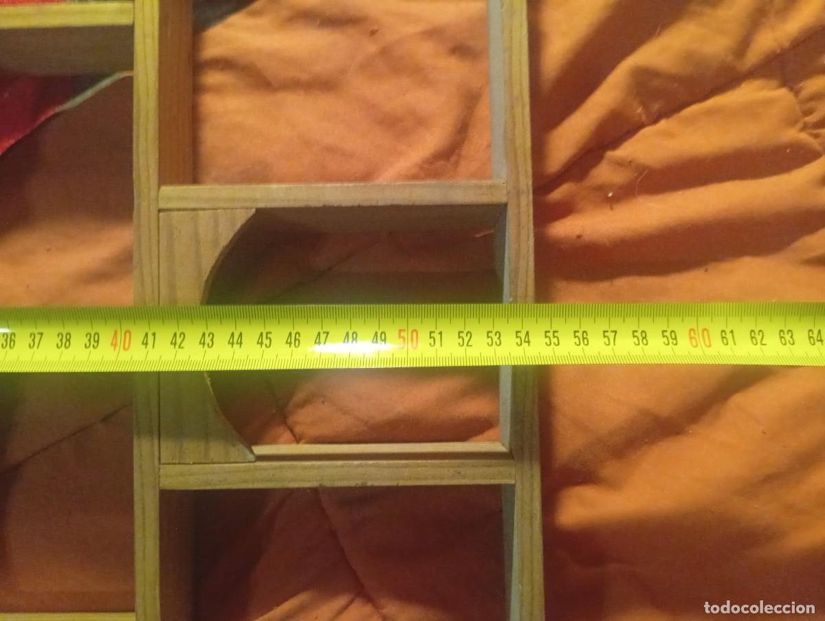Casas de mu&ntilde;ecas: Casa madera pared poner miniaturas - Foto 6