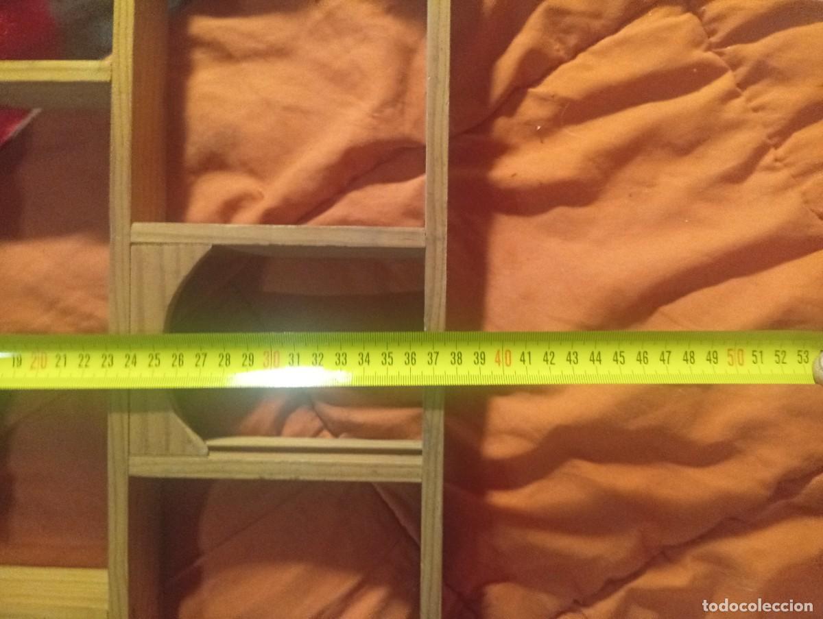 Casas de mu&ntilde;ecas: Casa madera pared poner miniaturas - Foto 18