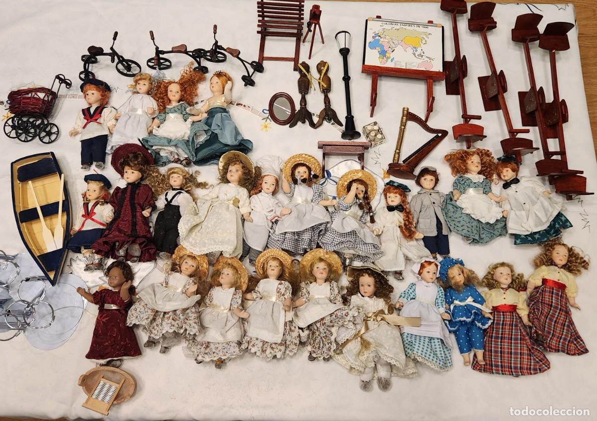 Casas de mu&ntilde;ecas: Colecci&oacute;n mu&ntilde;ecas porcelana - Foto 1