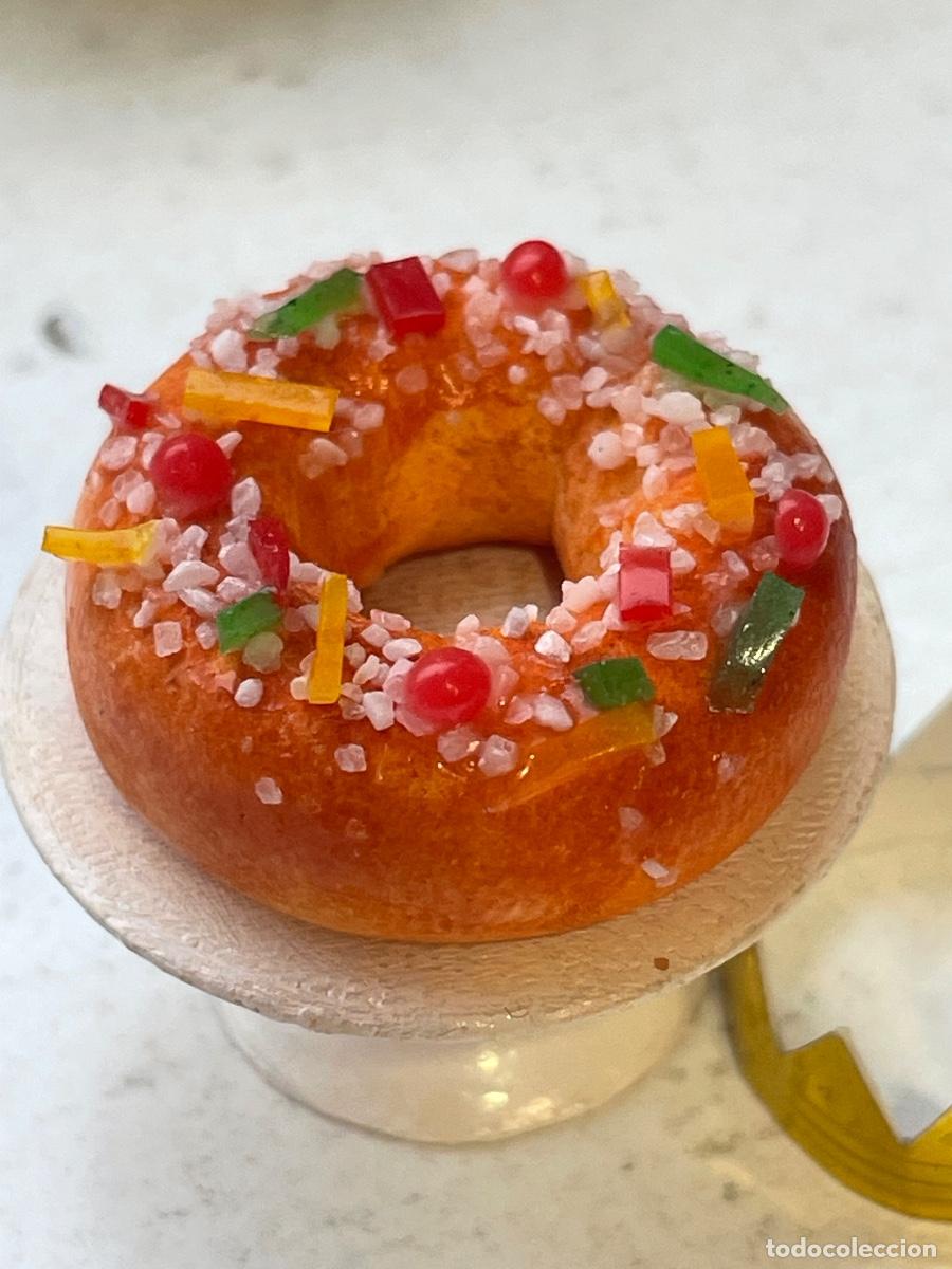 Casas de mu&ntilde;ecas: Rosc&oacute;n de Reyes en miniatura casa de mu&ntilde;ecas - Foto 9