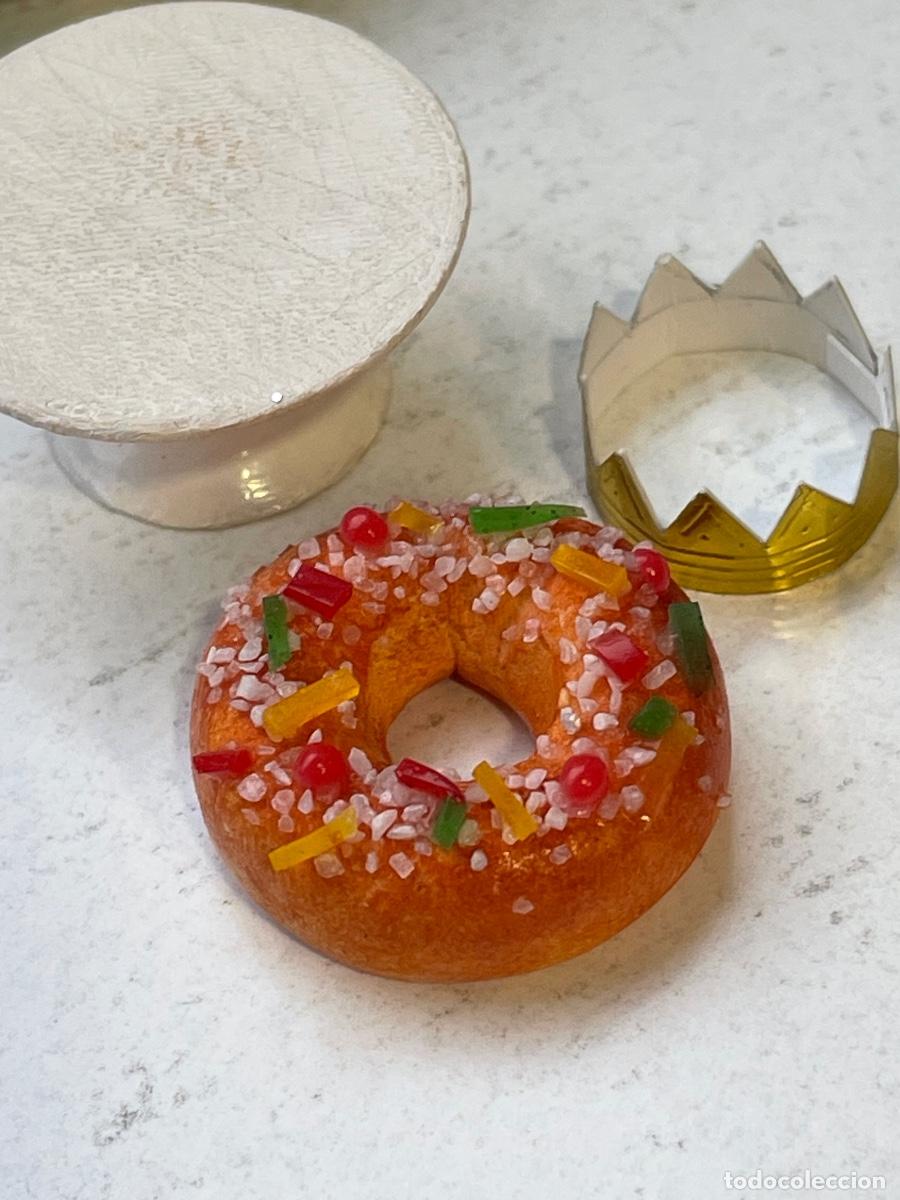 Casas de mu&ntilde;ecas: Rosc&oacute;n de Reyes en miniatura casa de mu&ntilde;ecas - Foto 10