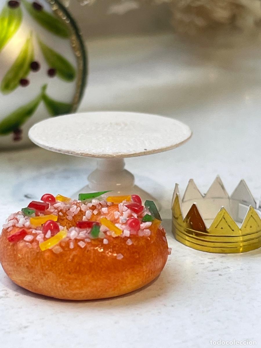 Casas de mu&ntilde;ecas: Rosc&oacute;n de Reyes en miniatura casa de mu&ntilde;ecas - Foto 11