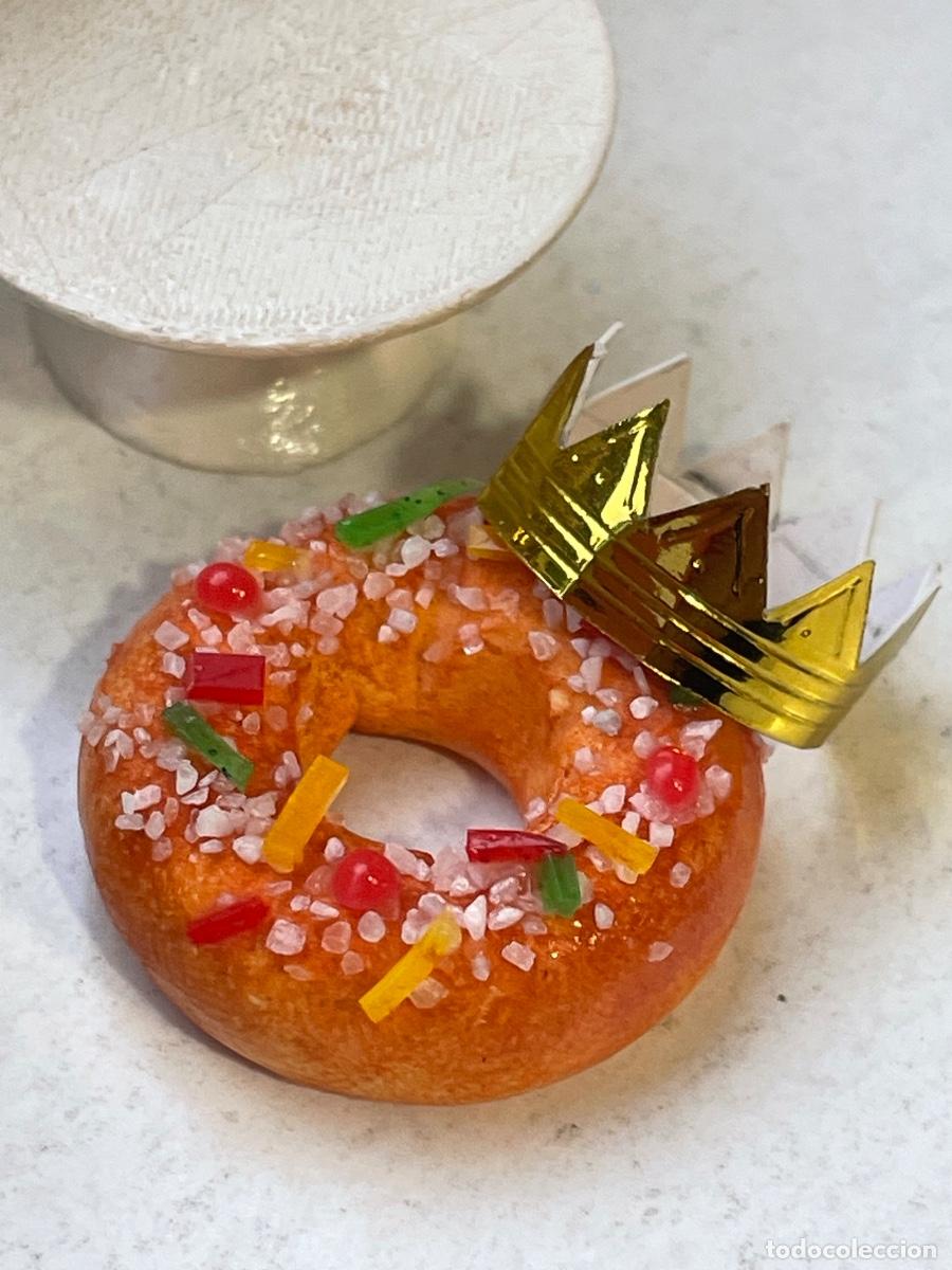 Casas de mu&ntilde;ecas: Rosc&oacute;n de Reyes en miniatura casa de mu&ntilde;ecas - Foto 13