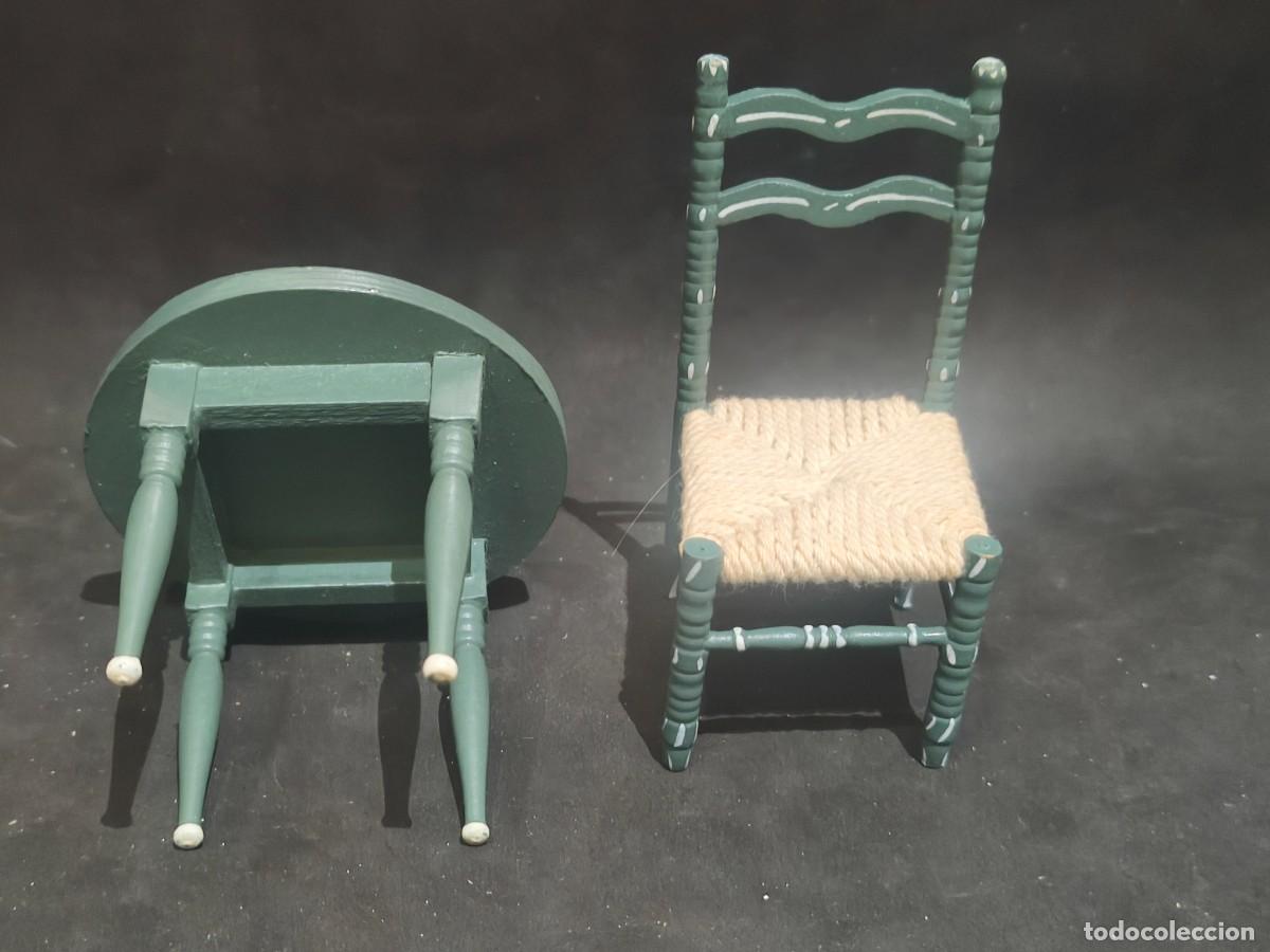 Casas de mu&ntilde;ecas: MESA Y SILLA CASA DE MU&Ntilde;ECAS , LEER DESCRIPCION - Foto 2