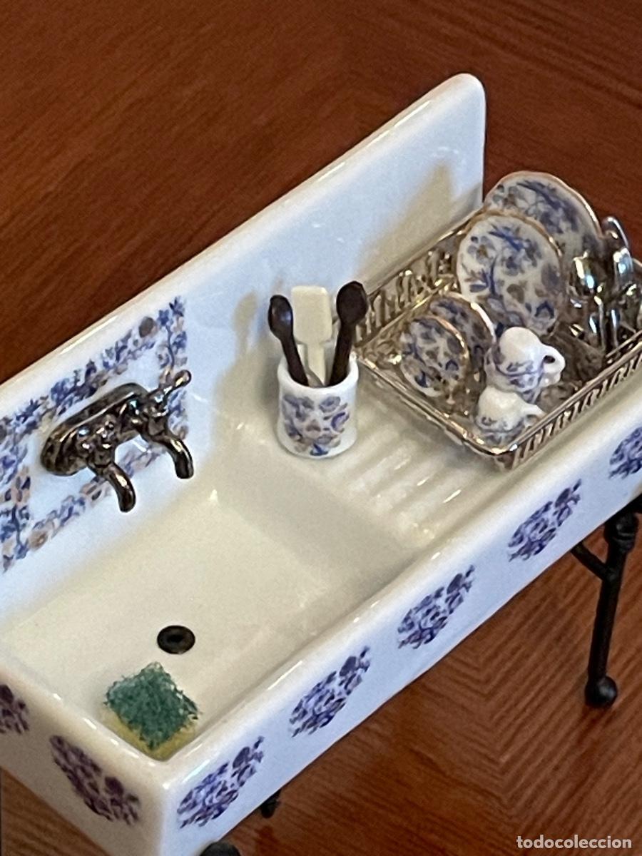 Casas de mu&ntilde;ecas: Accesorio de cocina Reutter miniatura casa de mu&ntilde;ecas - Foto 5