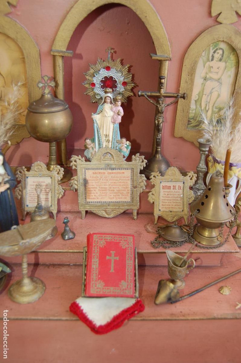 Casas de mu&ntilde;ecas: altar o ermita de d&eacute;nia 1940 - Foto 2
