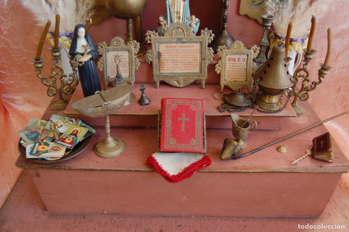 Casas de mu&ntilde;ecas: altar o ermita de d&eacute;nia 1940 - Foto 7