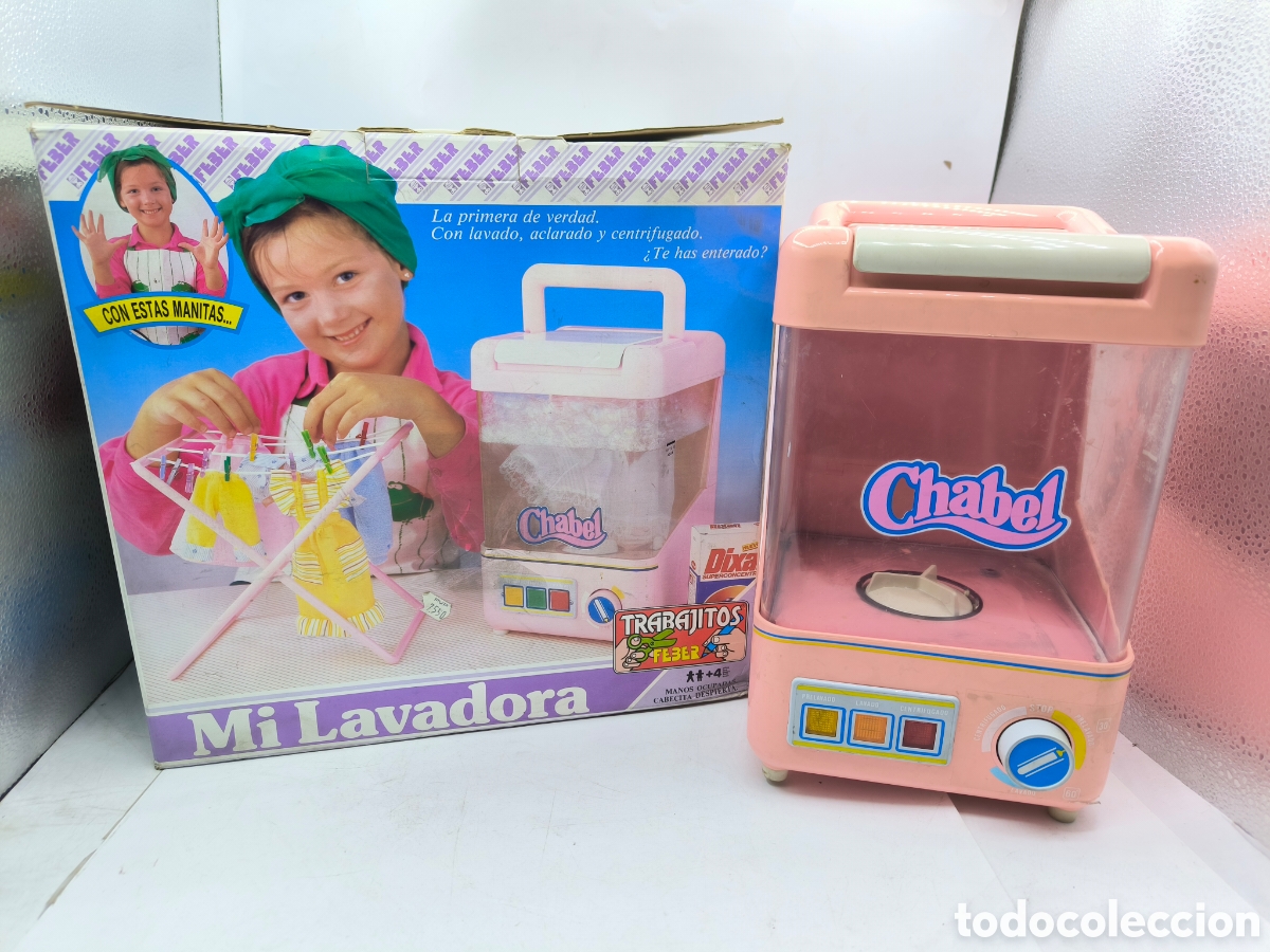 Casas de mu&ntilde;ecas: Chabel Mi Lavadora . Feber. Funciona - Foto 1