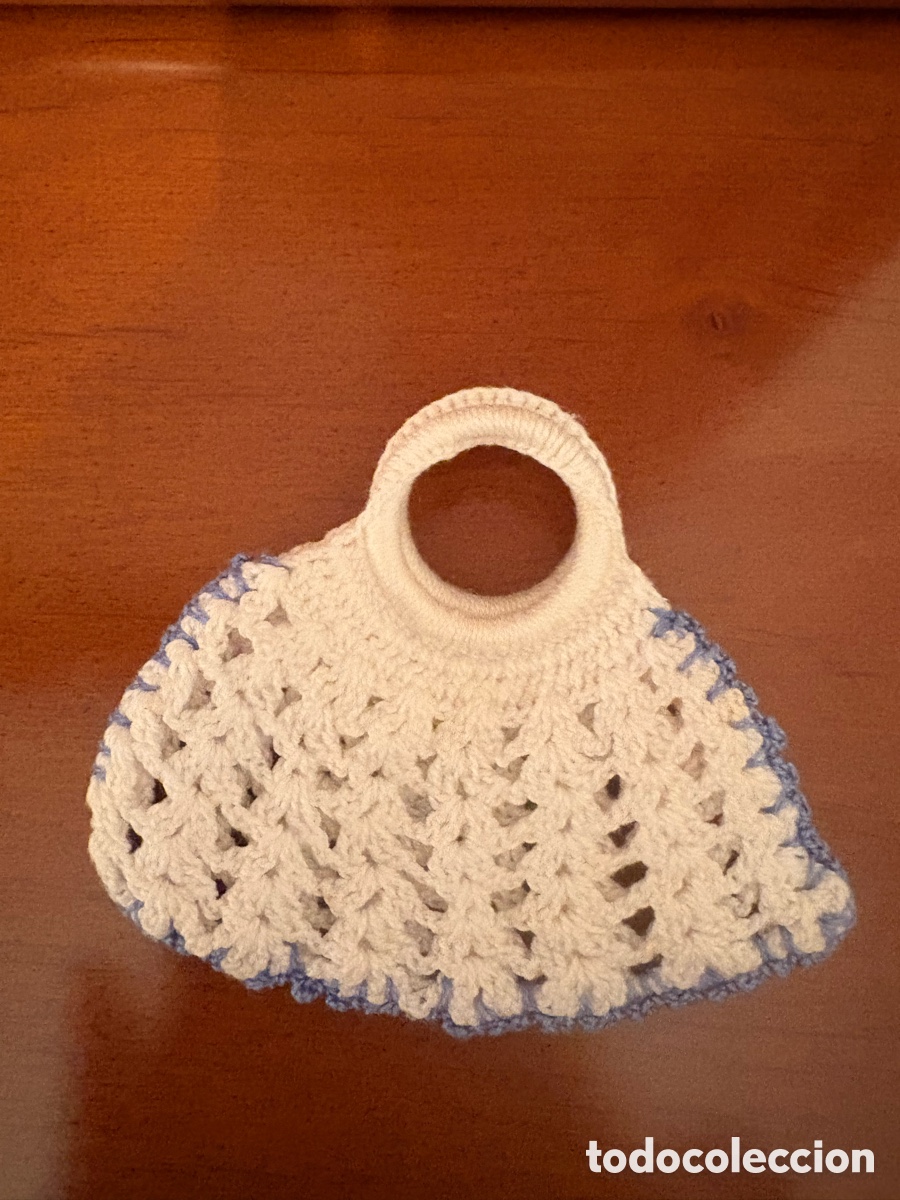 Casas de mu&ntilde;ecas: Bolsa de mu&ntilde;ecas hecha a croch&eacute; - Foto 1