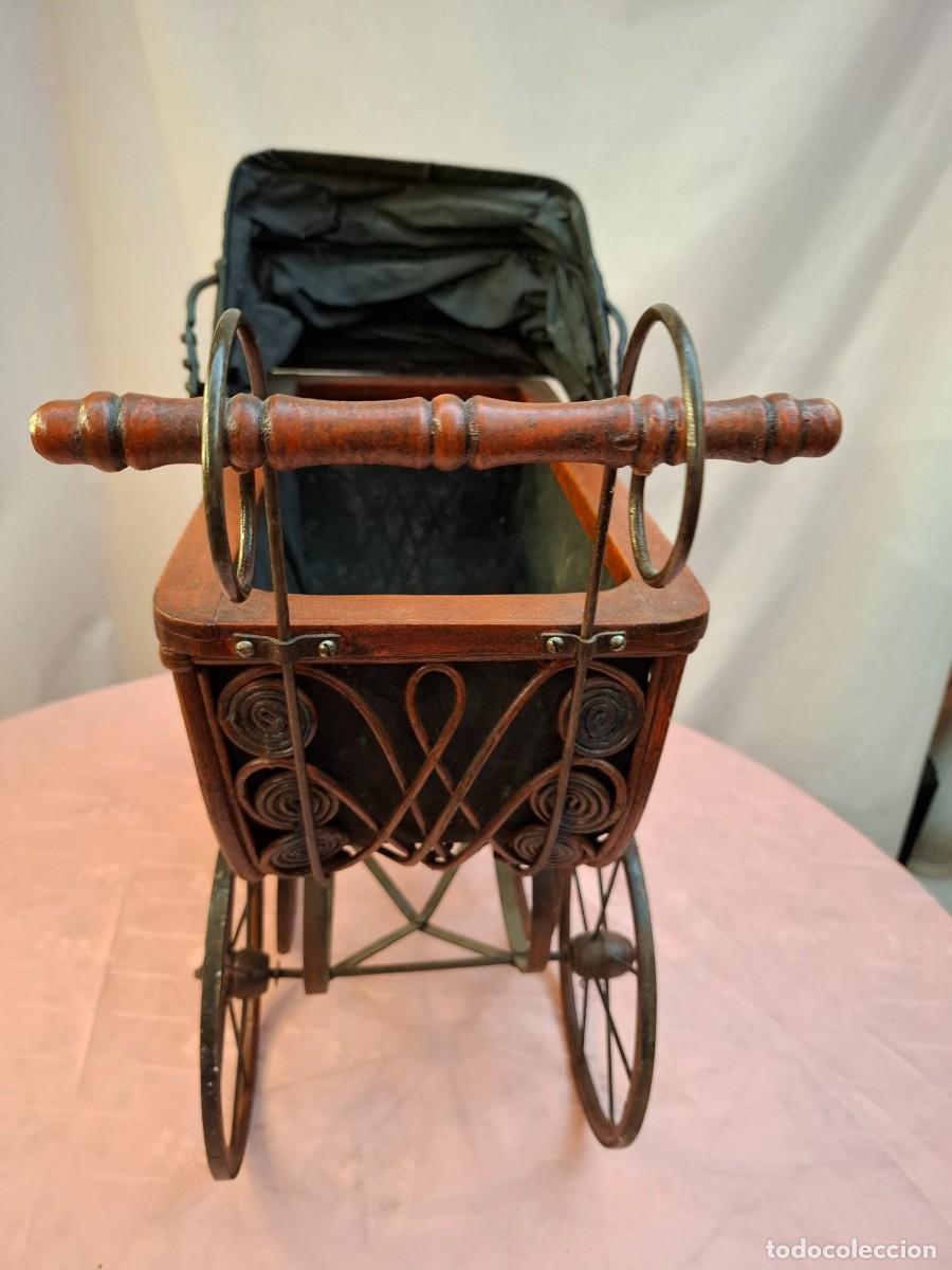 Casas de mu&ntilde;ecas: COCHECITO ANTIGUO PARA MU&Ntilde;ECAS - Foto 1