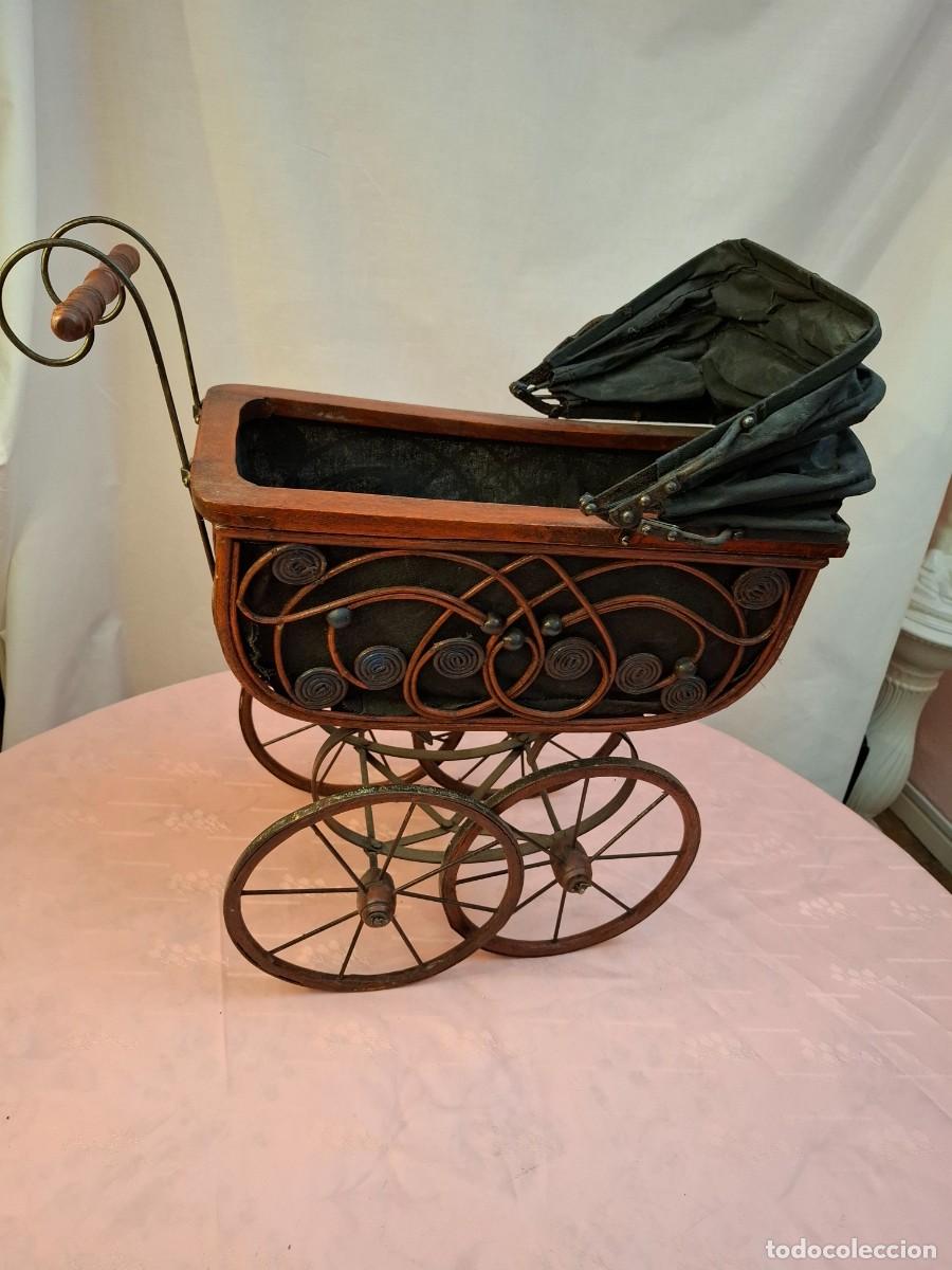 Casas de mu&ntilde;ecas: COCHECITO ANTIGUO PARA MU&Ntilde;ECAS - Foto 2