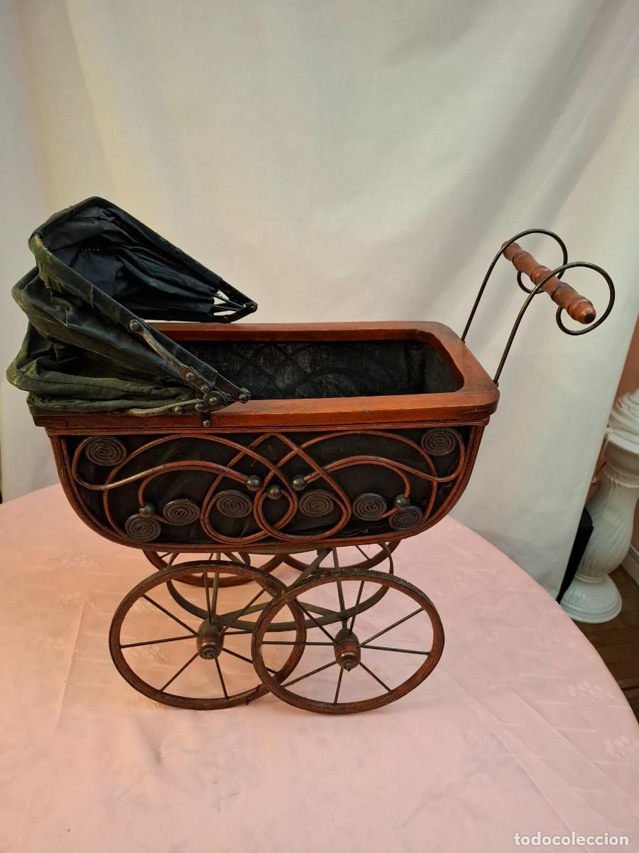 Casas de mu&ntilde;ecas: COCHECITO ANTIGUO PARA MU&Ntilde;ECAS - Foto 4