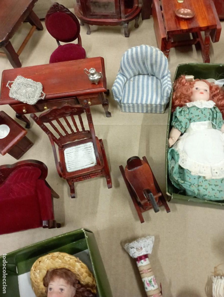 Casas de mu&ntilde;ecas: lote muebles de mu&ntilde;eca - - Foto 3