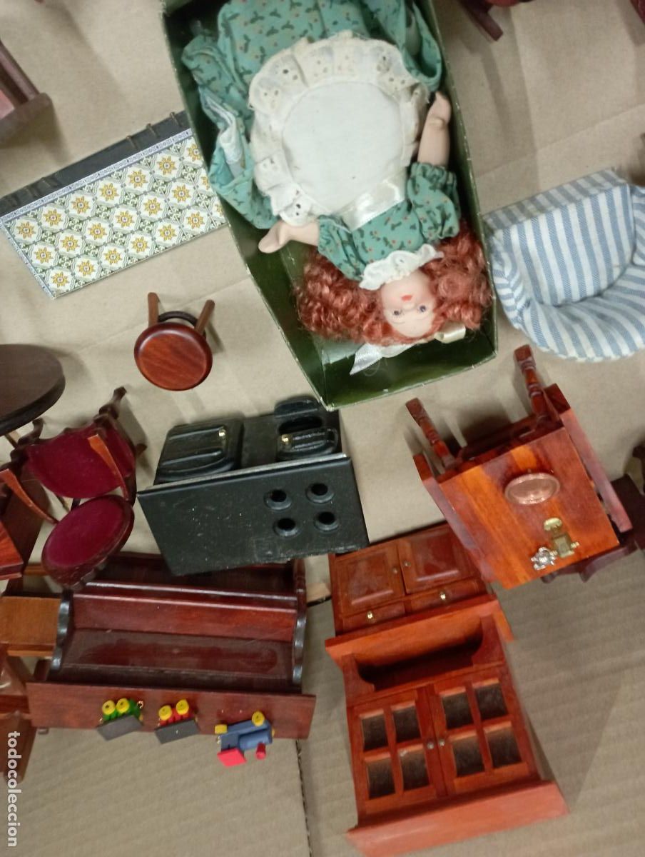 Casas de mu&ntilde;ecas: lote muebles de mu&ntilde;eca - - Foto 8