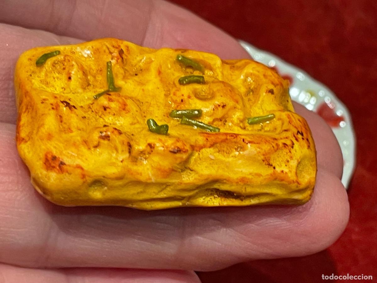 Casas de mu&ntilde;ecas: Pan focaccia en miniatura. - Foto 5