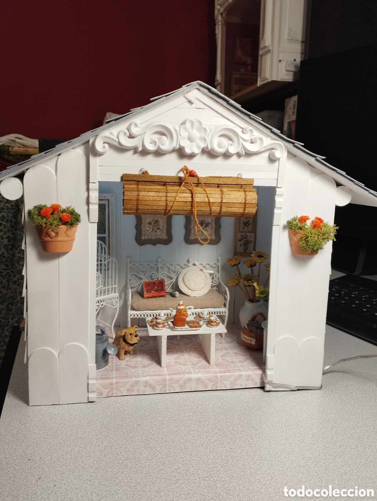 Casas de mu&ntilde;ecas: Casa de mu&ntilde;ecas caba&ntilde;a de jard&iacute;n - Foto 3