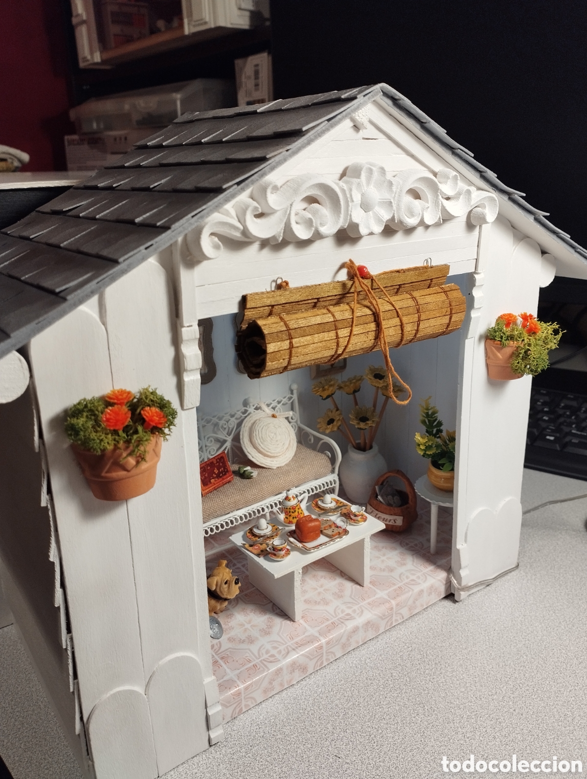 Casas de mu&ntilde;ecas: Casa de mu&ntilde;ecas caba&ntilde;a de jard&iacute;n - Foto 11