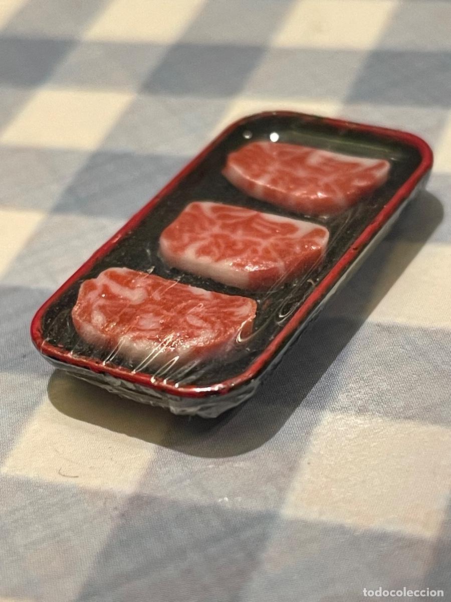 Casas de mu&ntilde;ecas: Filetes de ternera en miniatura para casa de mu&ntilde;ecas - Foto 1