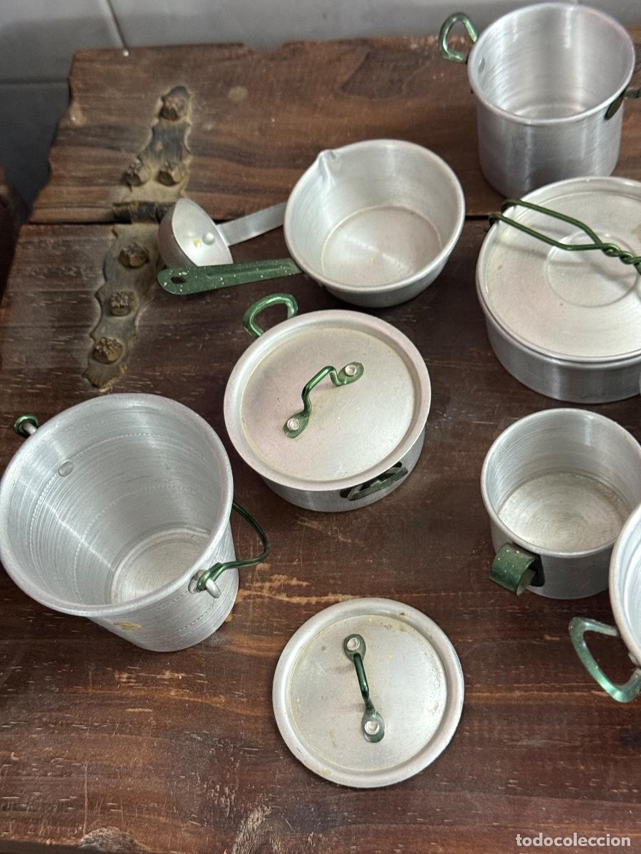 Casas de mu&ntilde;ecas: Lote de cacharros de cocina para casa de mu&ntilde;ecas - Foto 2