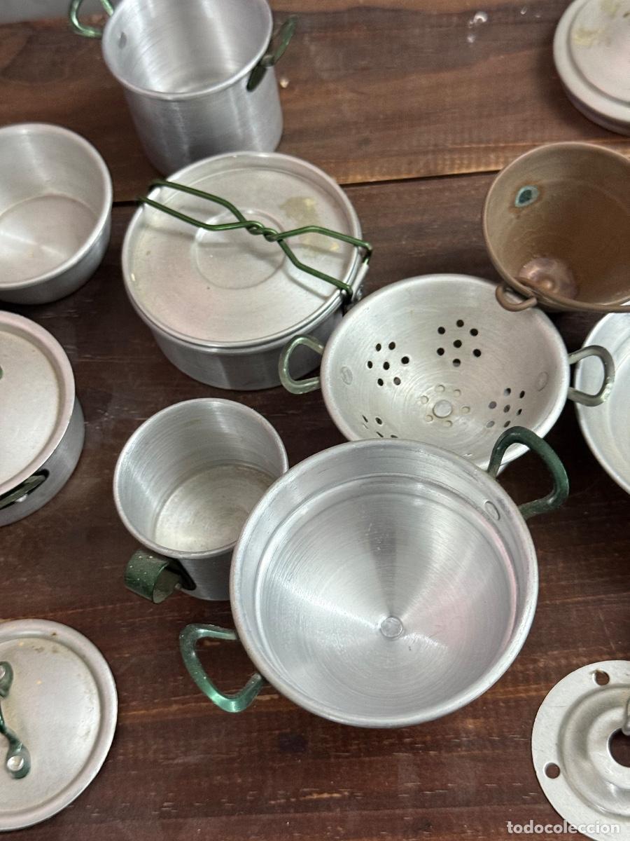 Casas de mu&ntilde;ecas: Lote de cacharros de cocina para casa de mu&ntilde;ecas - Foto 3