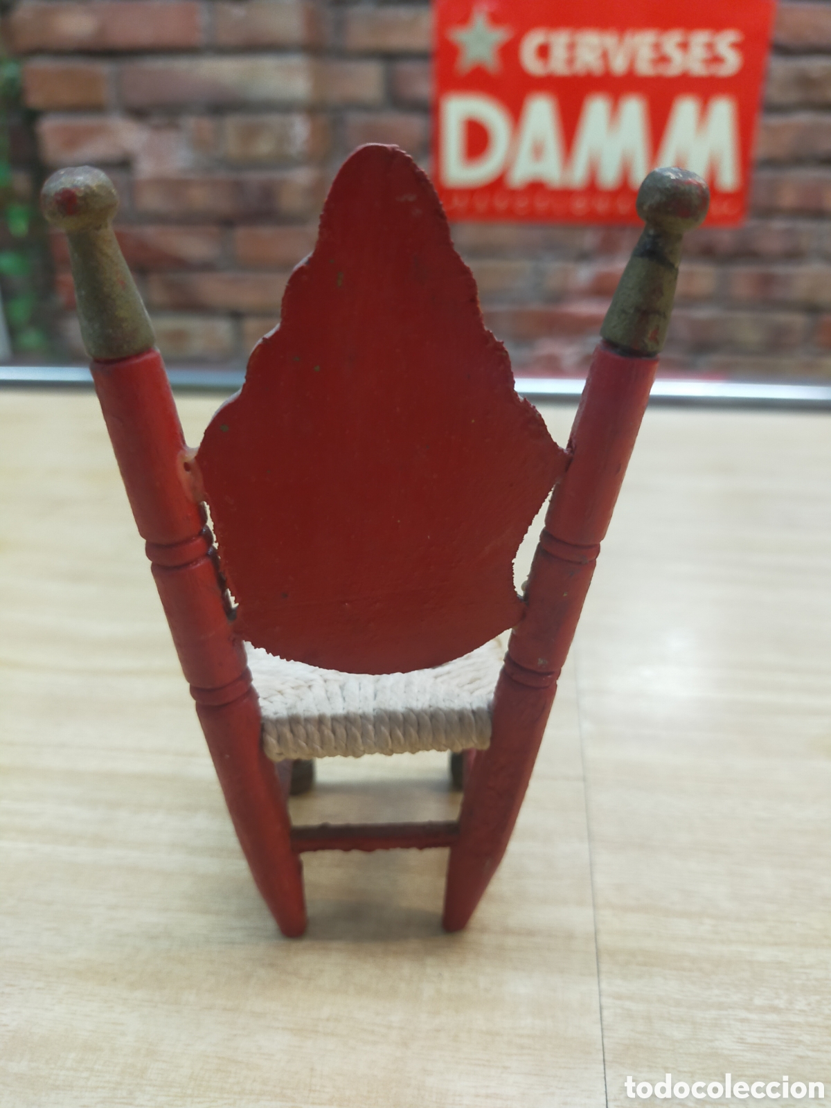 Casas de mu&ntilde;ecas: Silla andaluza para casa de mu&ntilde;ecas - Foto 3