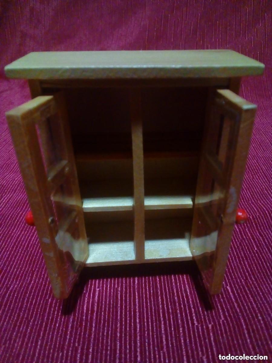 Casas de mu&ntilde;ecas: mobiliario de madera para casa de mu&ntilde;ecas - Foto 6