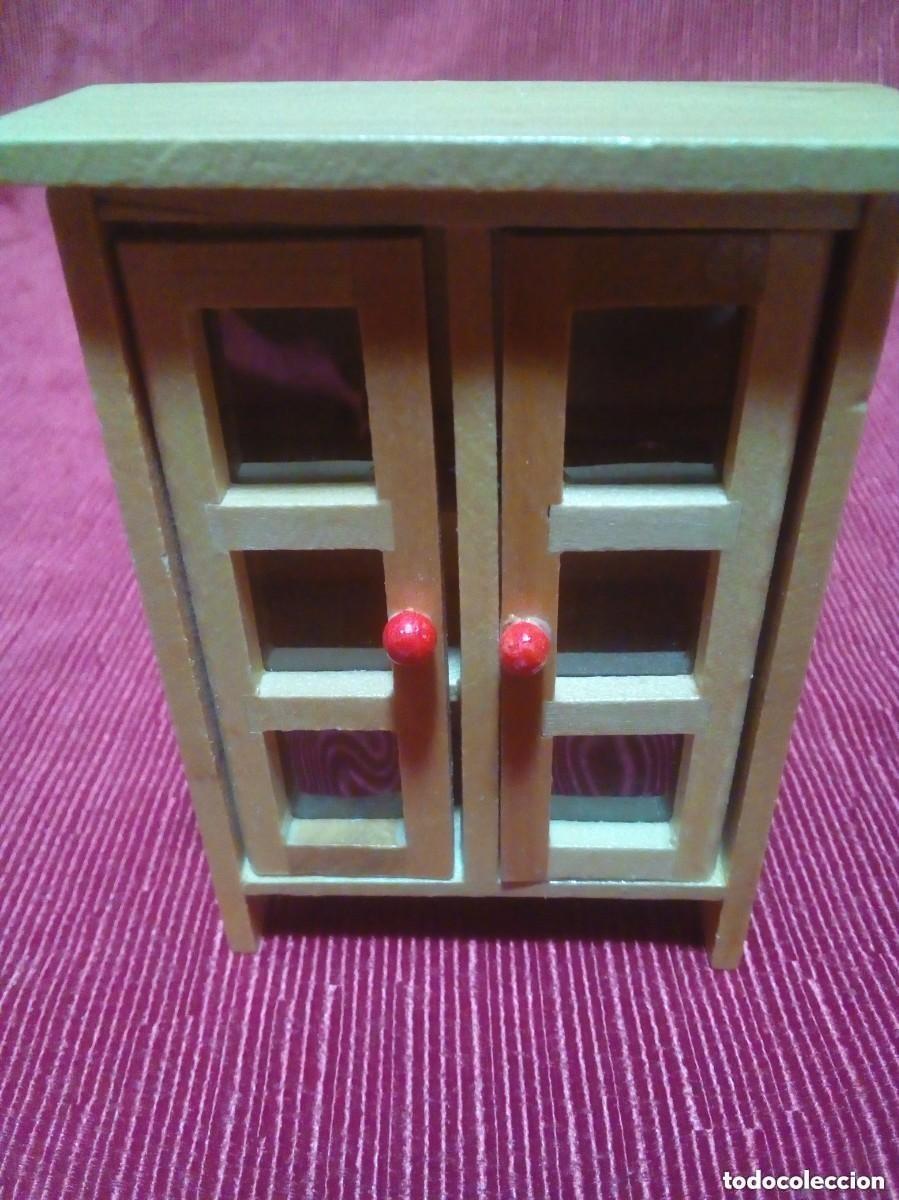 Casas de mu&ntilde;ecas: mobiliario de madera para casa de mu&ntilde;ecas - Foto 8
